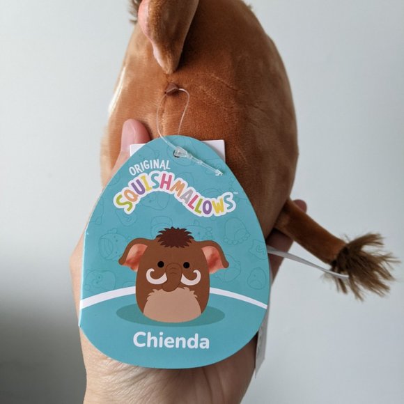 5" Chienda Woolly Mammoth Squishmallow - Picture 2 of 3